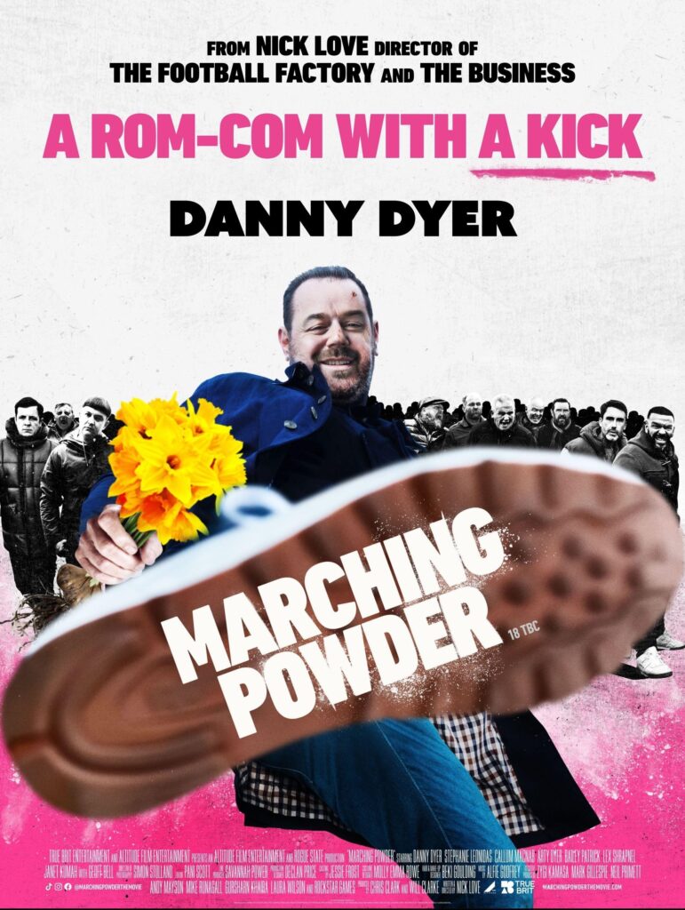 Marching Powder review – Danny Dyer still up for it in outrageous geezer comedy